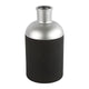 Countryfield Flasche Vase Madelons schwarzer Silber 26 cm