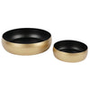 Skalierung Gold Matt Black 14,5 cm 2 Assorti -Set von 2