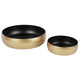 Skalierung Gold Matt Black 14,5 cm 2 Assorti -Set von 2