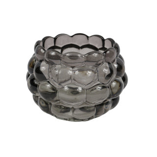 Teelichthalterglas 11,5 cm 3 Assorti