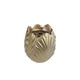 Vase Tulip Matt Gold Earthw 15x15x16,4 cm