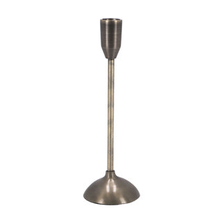 Candlestick Aluminium Bronze 7,5 x 7,5 x 23,5 cm