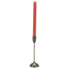 Candlestick Aluminium Bronze 7,5 x 7,5 x 23,5 cm