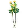 Künstliche Blume Rosenzweige gelb 76 cm