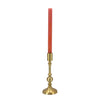 Candlestick Aluminium Gold 9x9x23,5 cm