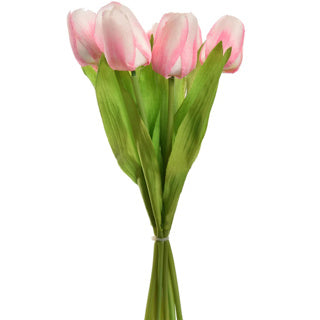 Tulpe Bouquet 7 Stücke 35 cm Pink