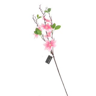 No brand Kunstblume Magnolie rosa 82cm Countryfield | 6 Stück