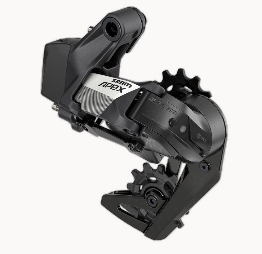SRAM HINTERSAGE. Apex XPLR AXS 10 11-36-44T