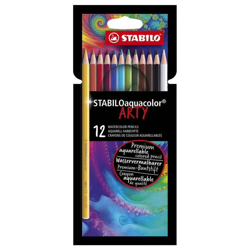 Stabilo Aquacolor -Bleistifte Arty, 12st.