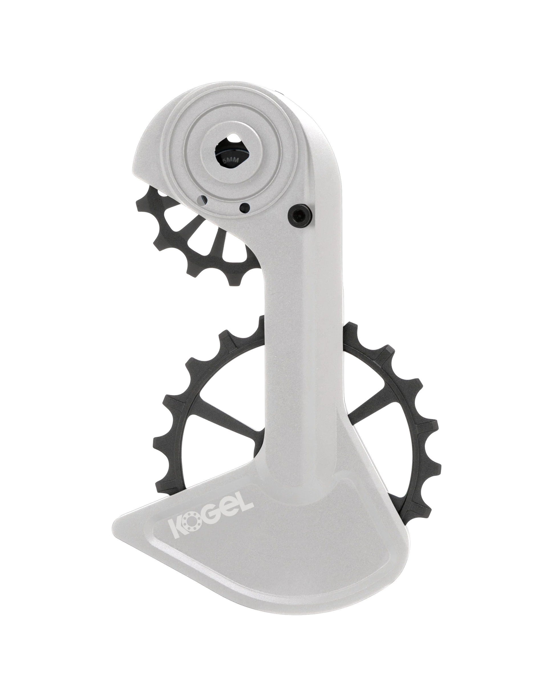 Sram Ball-Umwerferkäfig, übergroß, Kolossos, Speed Red Axs Road Grey (roh)