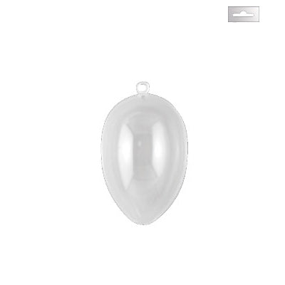 Vaessen creative • Plastikei 2-teilig vorverpackt 9cm 5St