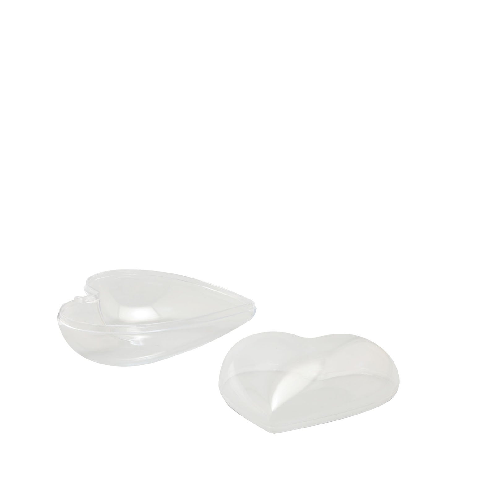 Vaessen creative • Kunststoffherz 2-teilig vorverpackt 8cm