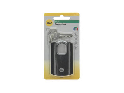 Yale 1065204 – Vorhängeschloss 40 mm Chrom hoch | 3 Stück