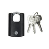 Yale 1065204 – Vorhängeschloss 40 mm Chrom hoch | 3 Stück