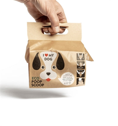 Ich liebe mein Hundehund Poop -Bag -Bündel