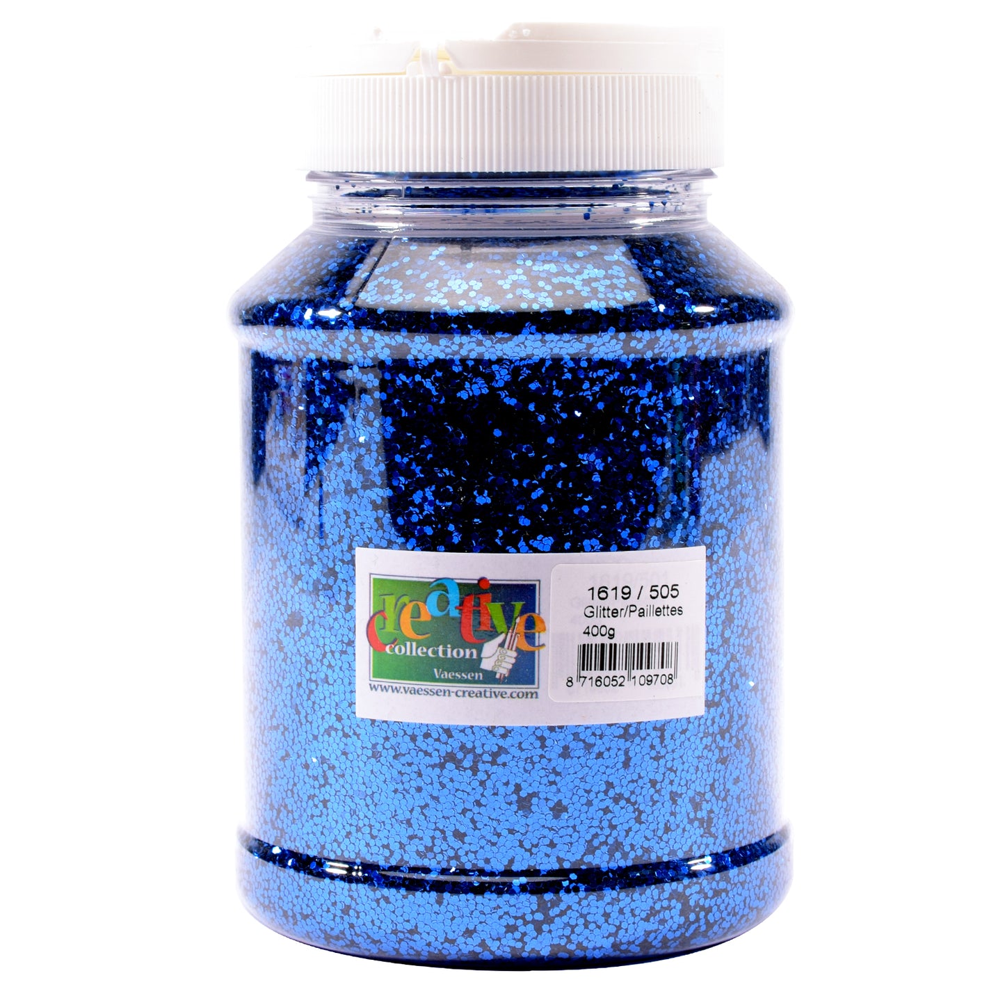 Vaessen creative • Glitzer 1mm blau