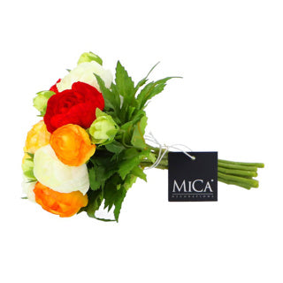 Kunstbouquet Ranonkel Oranje
