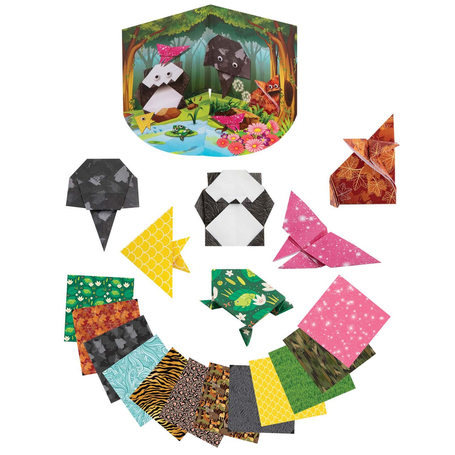 Kreative Handwerksgruppe Origami Falting Tiere