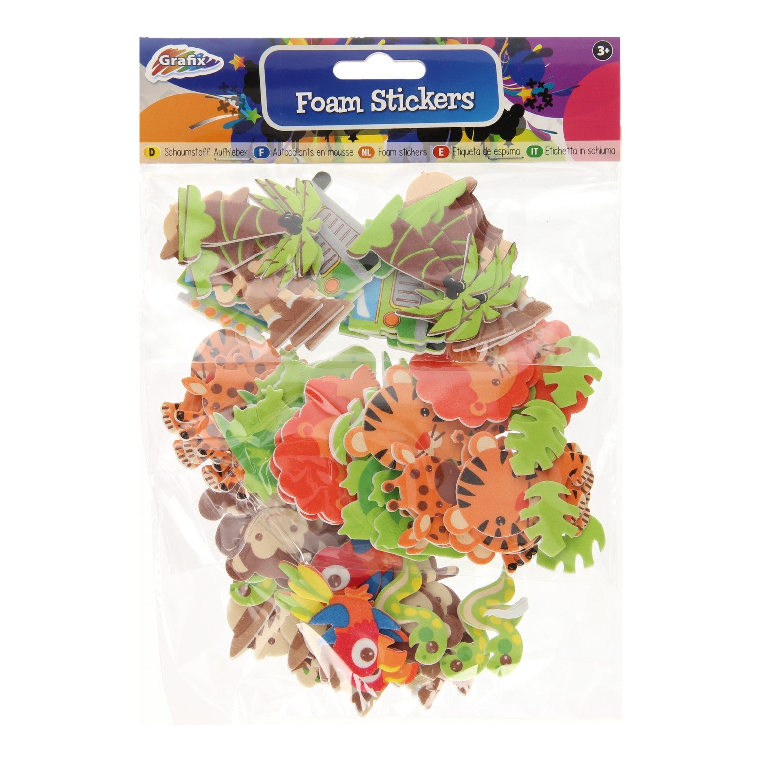Kreative Handwerksgruppe Foamstickers Dschungel