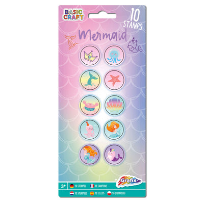 Grafix Stempel Set Meerjungfrau