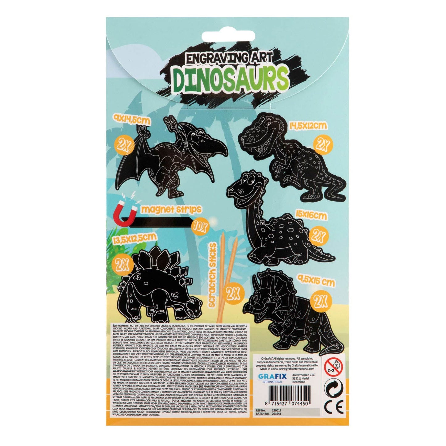 Scratch Set Magnete Fairies, 10st.