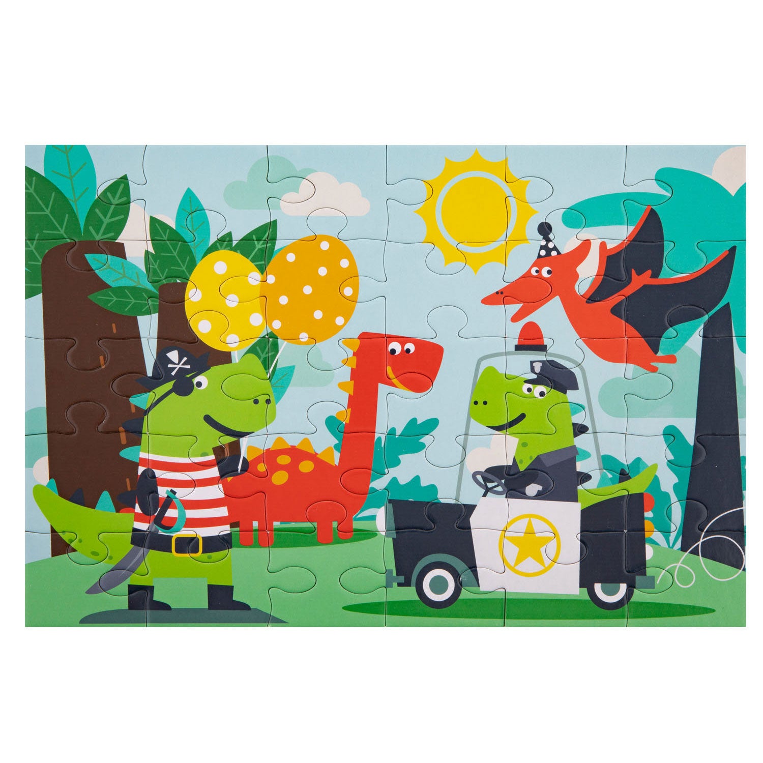 Creative Craft Group Puzzle Dino, 30st.