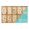 Creative Craft Group Houten Numbers, 30st.