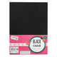 Kreative Handwerksgruppe Hobby Pappe Black A4, 10 Blätter