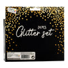 Kreative Handwerksgruppe Glitter -Set, 24 Farben