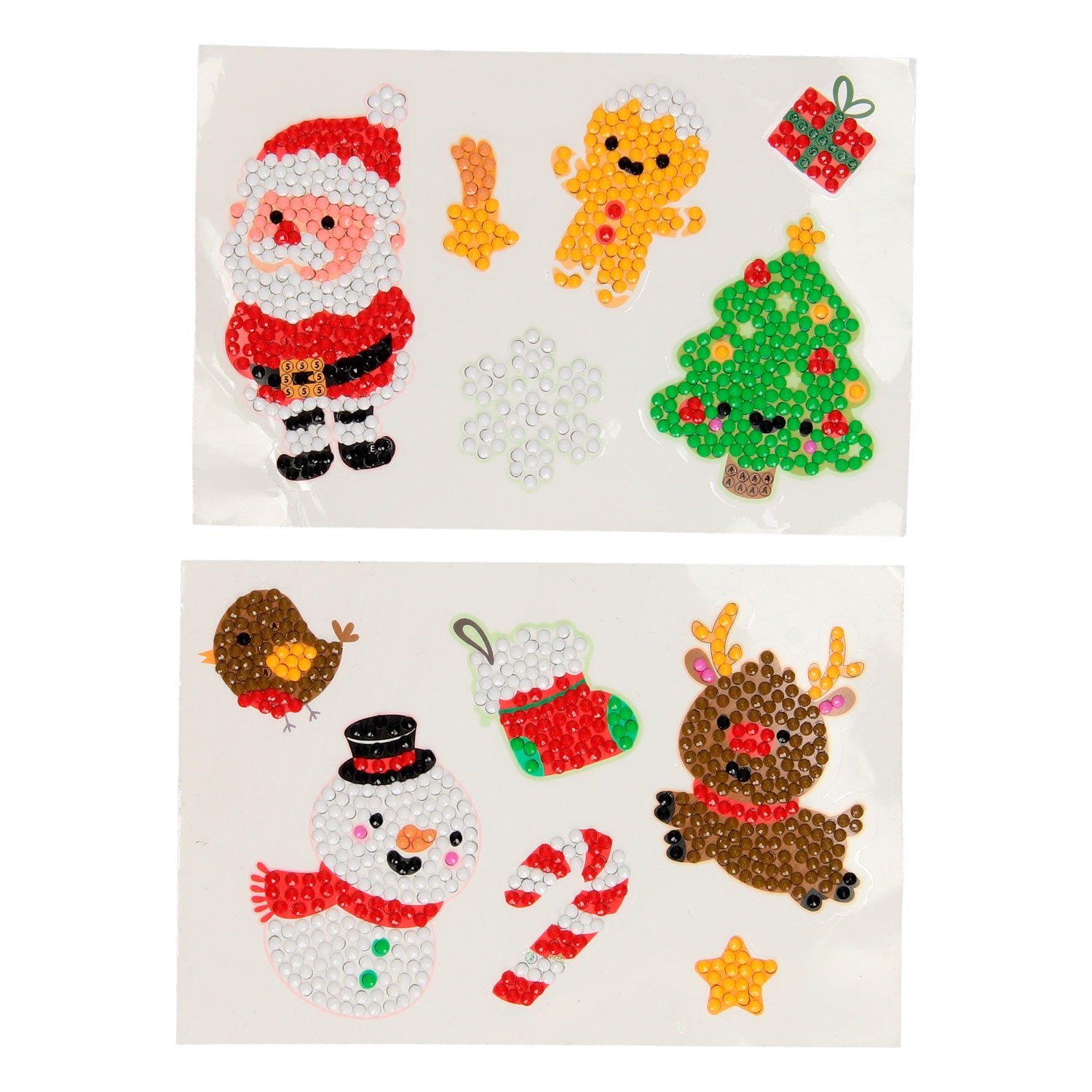 Creative Craft Group Weihnachten Diamond Malerei Aufkleber, 12st.