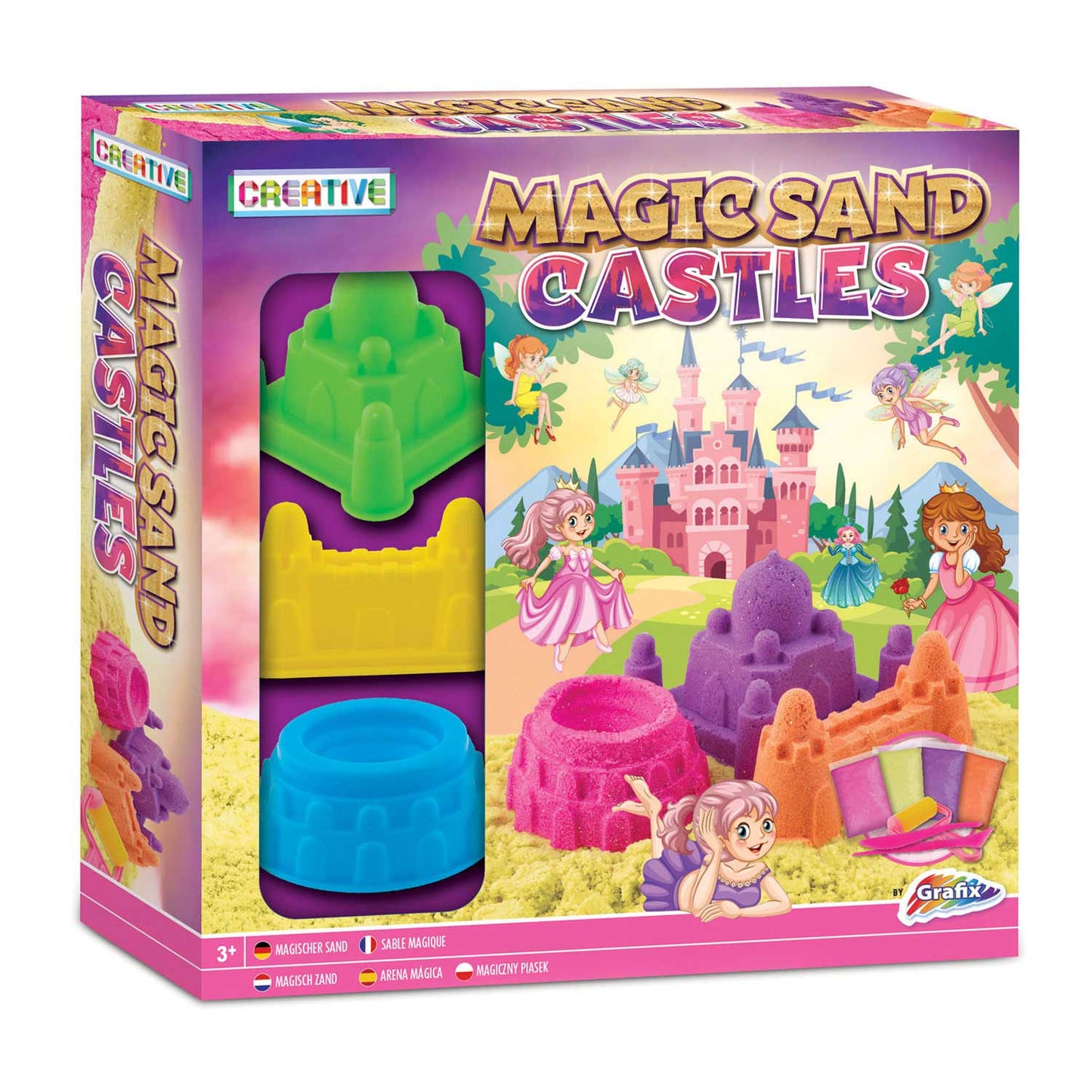 Grafix magische Sandburg Set Prinzessin