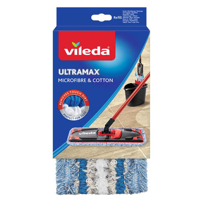 Vileda 1067298 – Mikro-Baumwollmopp | 15 Stück