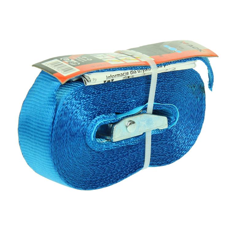 Mack 1023384 – Polyesterband, mit Schnalle, 25 mm – 5 m, max. 250 kg | 10 Stück