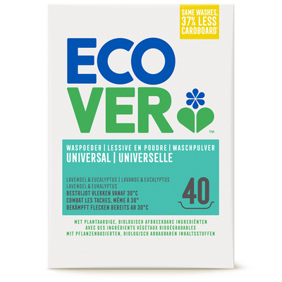 Ecover 1067366 - Waschpulver Universal 3kg | 4 Stück