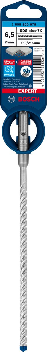 Bosch Expert SDS Plus-7x Schlagbohrmaschine 6,5 x 150 x 215 mm