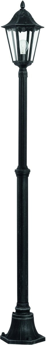 Eglo Navedo Sockelleuchte - Stehleuchte - Außenbereich - E27 - 200 cm - Schwarz