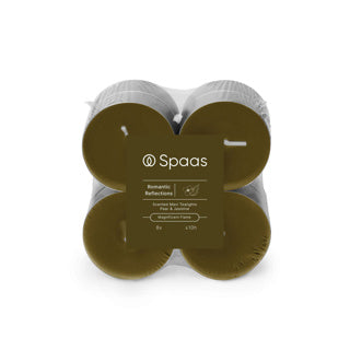 Spaas Maxi Geurthelicht Blockpaket X8 10H - Romantische Reflexionen