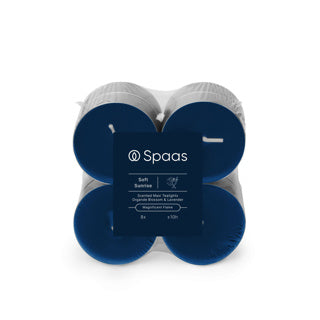 Spaas Maxi Geurthelicht Blockpackung x8 10h - weicher Sonnenaufgang