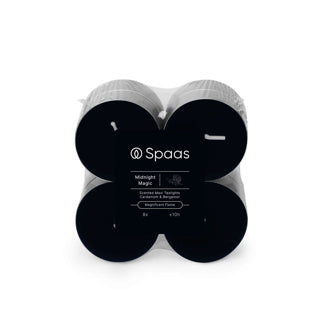 Spaas Maxi Geurthelicht Block Packung x8 10h - Mitternacht Magie