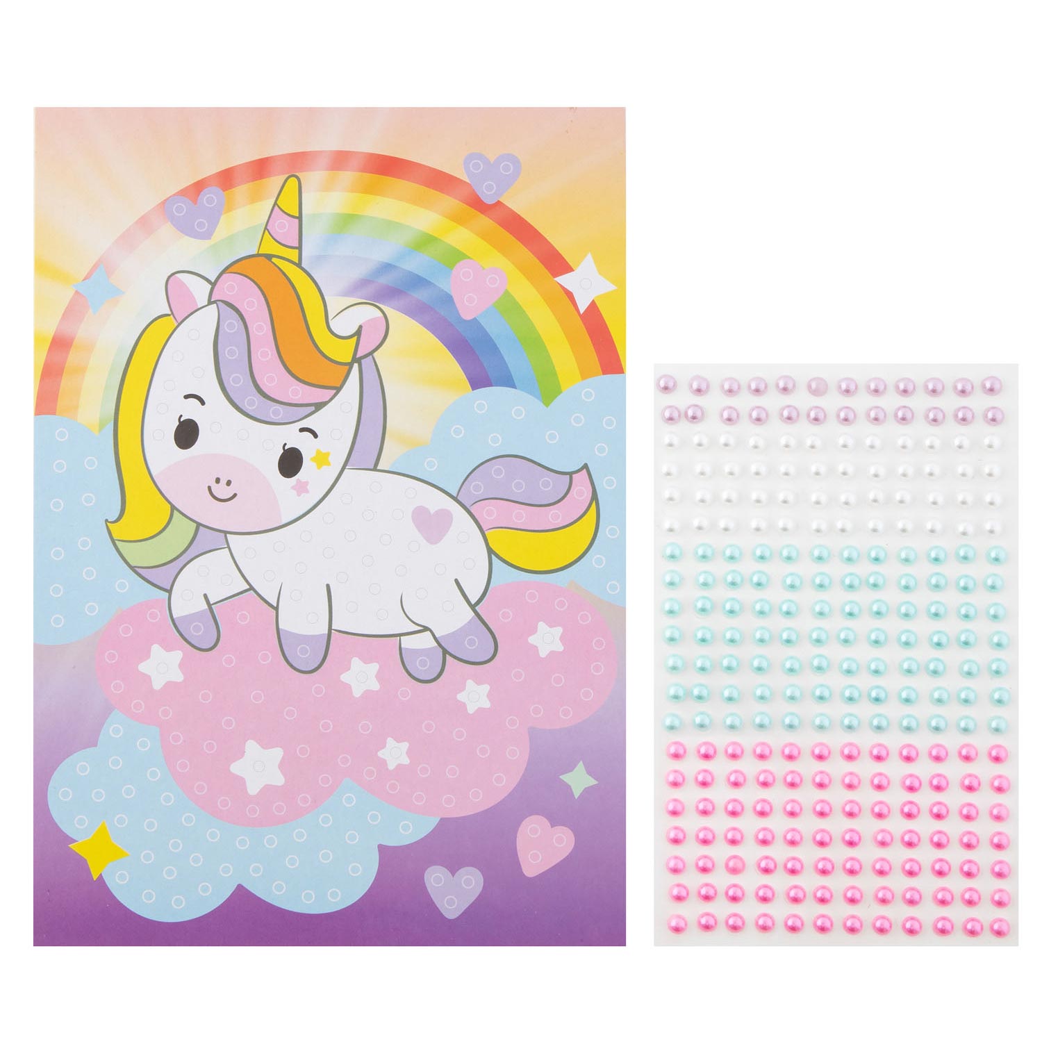 Grafix Craft Set Perlenkunst Einhorn