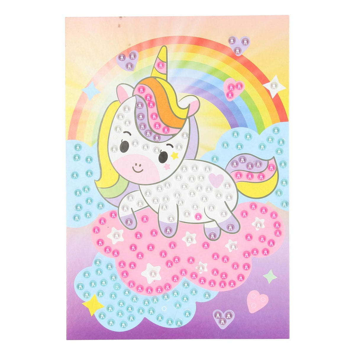 Grafix Craft Set Perlenkunst Einhorn