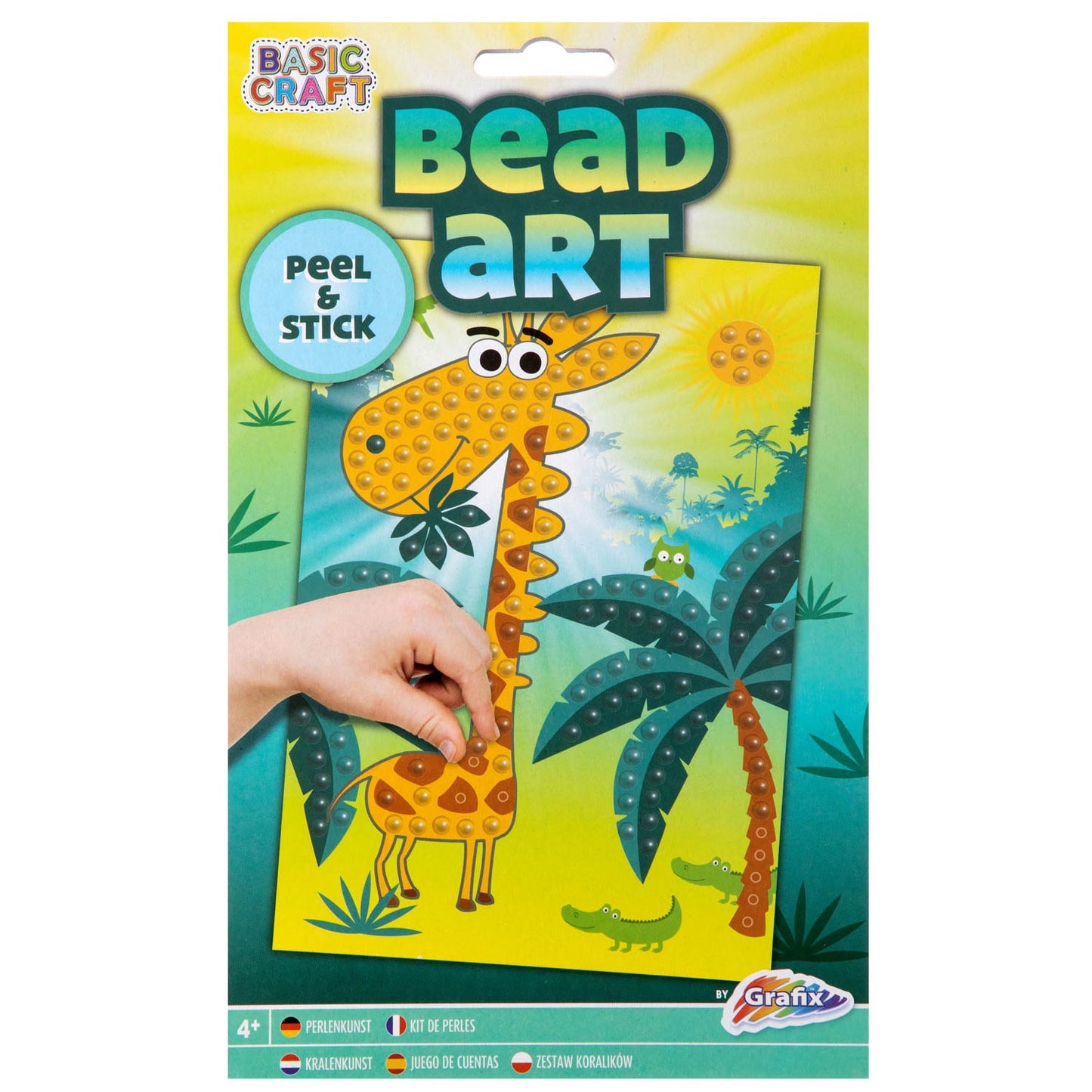 Handwerkssatz Perlenkunst - Giraffe