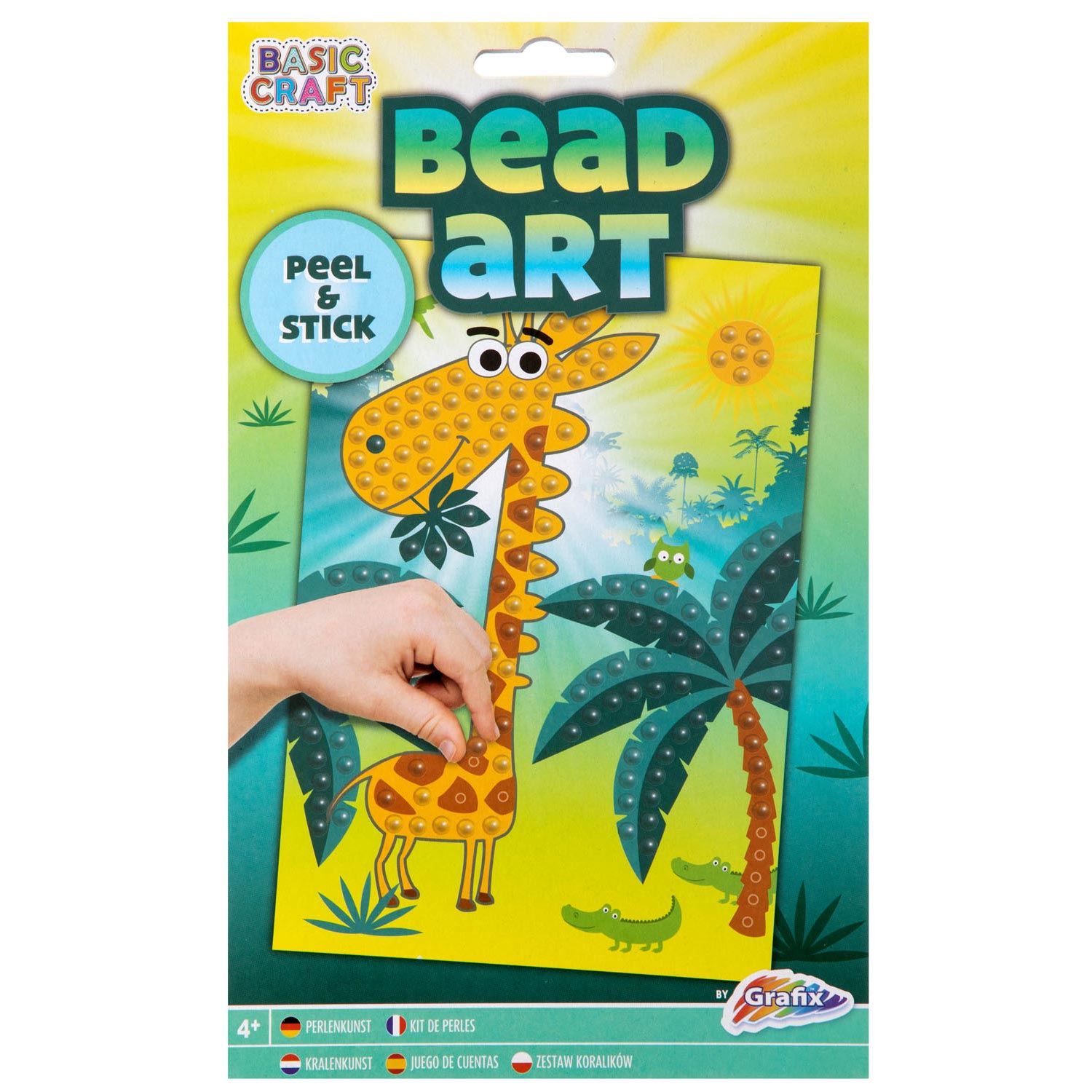 Handwerkssatz Perlenkunst - Giraffe