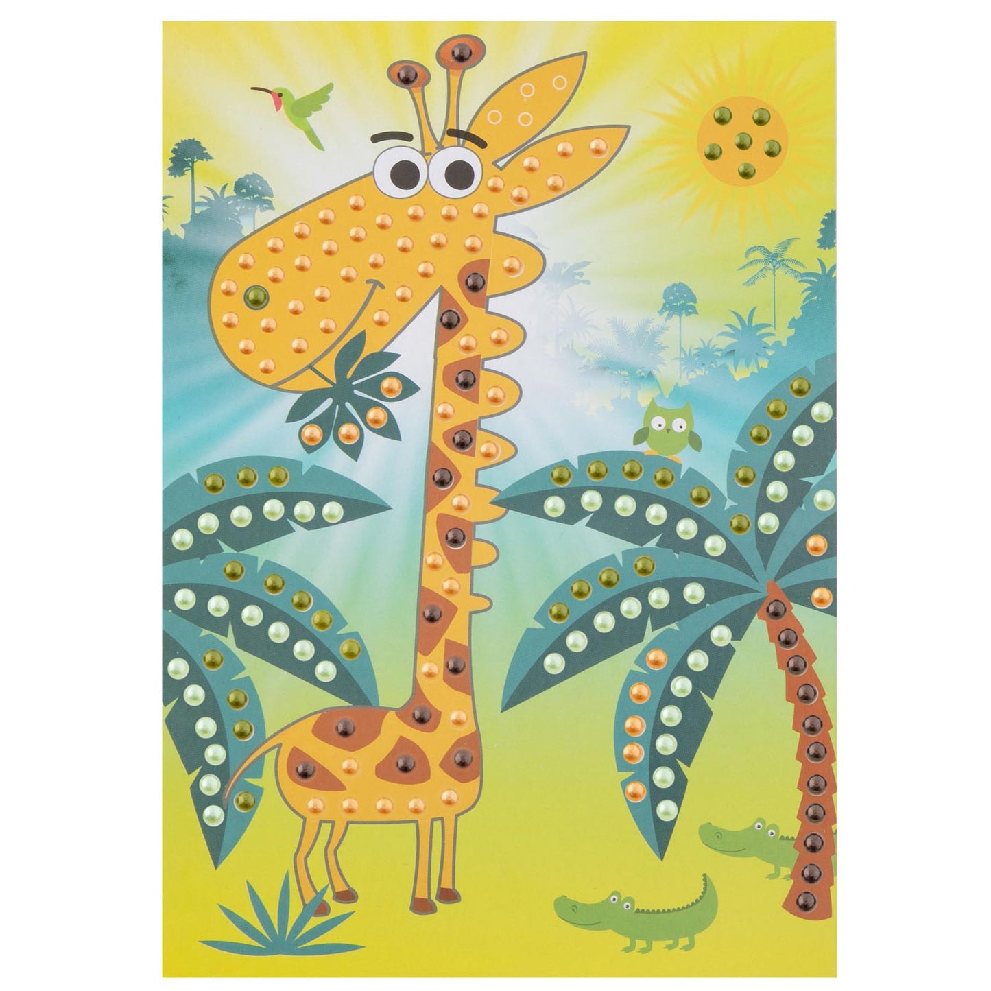 Handwerkssatz Perlenkunst - Giraffe