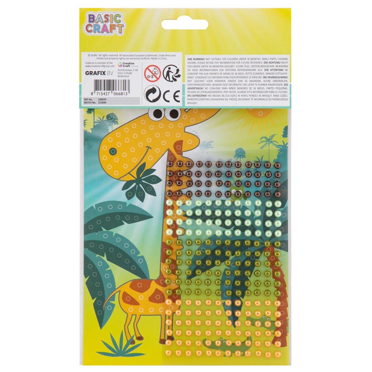 Handwerkssatz Perlenkunst - Giraffe