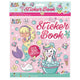 Grafix Stickerbuch Einhorn Meerjungfrau