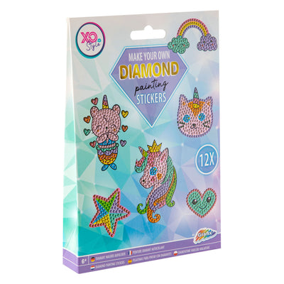 Creative Craft Group Machen Sie Ihre eigenen Diamantmaler -Aufkleber, 12dlg.
