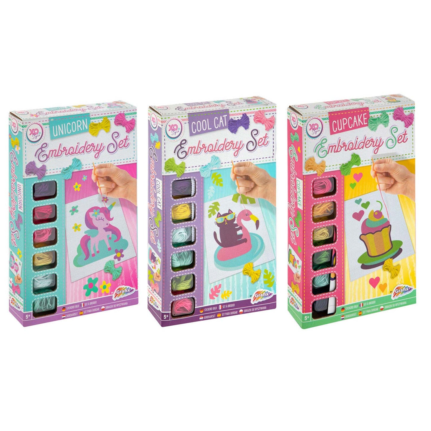 Kreative Handwerksgruppe Stickerei Set
