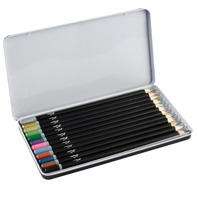 Nassau Fine Art Nassau farbige Stifte Metallic, 12st.