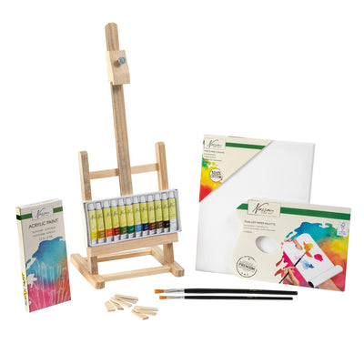 Nassau Fine Art Nassau komplettes Acryl -Set, 17dlg.